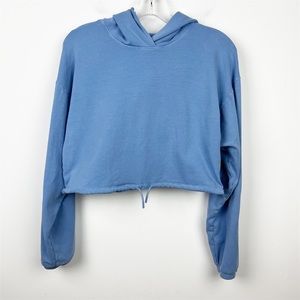 The Group by Babaton | Weekender Hoodie Light Blue Size XS